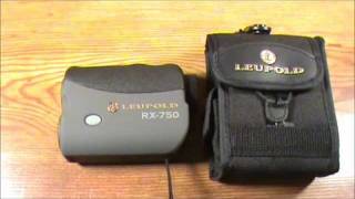 Leupold RX750 Rangefinder [upl. by Ellett586]