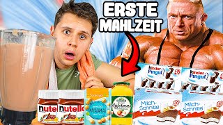 UNMENSCHLICH❌  MARKUS RÜHL HARDCORE DIÄT für 1 TAG ESSEN😰🐟 [upl. by Yelsa]