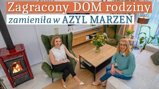 Zagracony zimny DOM zmieniła w AZYL MARZEŃ 🏠 Wnętrza PRZED i PO Cudna METAMORFOZA DOMU rodzinnego [upl. by Plotkin]