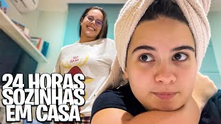 PORQUE FICAMOS 24 HORAS SOZINHAS EM CASA [upl. by Aniwde]