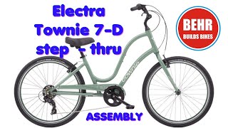 Electra Townie 7D step thru 4K BBB [upl. by Atiseret874]