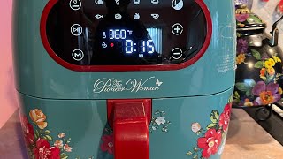 NEW PIONEER WOMAN 63qt AIR FRYER MY REVIEW OF WHOLE CHICKEN WINGS JERK SEASONING [upl. by Ydac812]