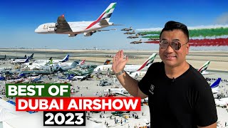 The Best of Dubai Airshow 2023  Complete Show Highlight [upl. by Lunnete]