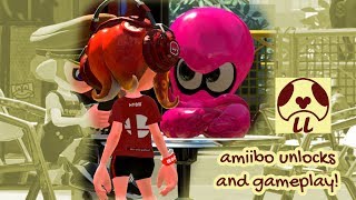 Splatoon 2  Octoling amiibo Unlocks and Gameplay [upl. by Yv5]