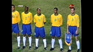 Brasil  Argentina 2000 Eliminatorias Rivaldo Ronaldinho Veron Ortega Crespo Vampeta Ayala [upl. by Abraham]