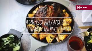 NEFF recept  Gebraden Indisch lam 20s [upl. by Ulla]