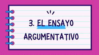 Tipos de ensayo analítico argumentativo e interpretativo [upl. by Aeneus595]