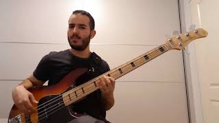 Laco Tayfa  Atmaca BASS COVER [upl. by Rhianna]