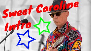 Guitar Intro to Sweet Caroline guitar lesson short [upl. by Molly196]