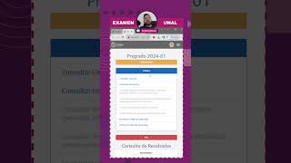 Consulta tu resultado del examen UNAL UNAL ExamenUNAL ResultadoUNAL [upl. by Aseram962]