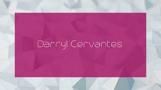 Darryl Cervantes  appearance [upl. by Hanah]