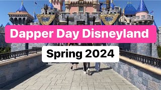 Dapper Day 2024 Disneyland [upl. by Steven196]