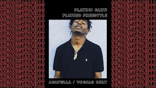 Playboi Carti  FlatBed Freestyle AcapellaVocals only 153 BPM [upl. by Ednihek]