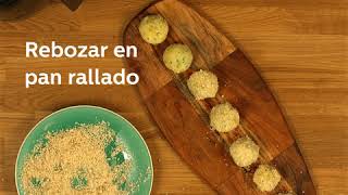 Prepará Croquetas de papa con queso parmesano en 10 minutos  PhilipsAirfryer [upl. by Tani]