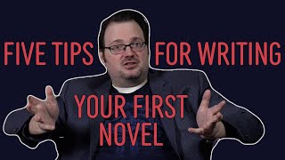 Five Tips for Writing Your First Novel—Brandon Sanderson [upl. by Lynch]