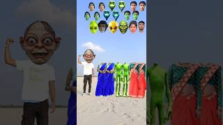 moye moye tranding song to double blueamp red sadi women and green alien head matching new game [upl. by Charters]