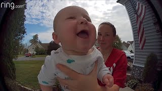 Adorable Baby Brightens Mom’s Day While She’s at Work｜RingTV [upl. by Nipha405]