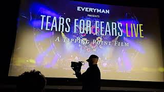 Tears For Fears Live film premier Introduction by Curt amp Roland London Everyman Cinema 151024 [upl. by Harmaning]