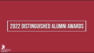 2022 Distinguished Alumni Awards [upl. by Eruot937]