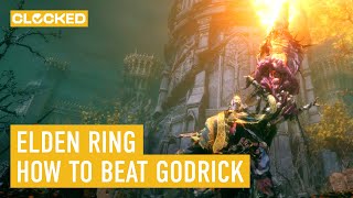 Elden Ring How to Beat Godrick the Grafted Easy Melee Strategy [upl. by Emiatej935]