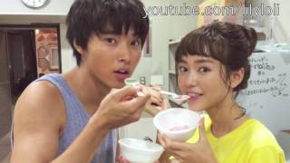 A Girl and Three Sweehearts BTS Kiritani Mirei X Yamazaki Kento [upl. by Tloc]