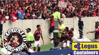 O Gol de Henrique Dourado pelo Mengão contra o Cruzeiro visto de ângulo oposto 12082018 [upl. by Capello]