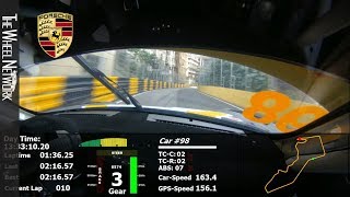 Onboard Lap Porsche 911 GT3 R at Macau [upl. by Buffy827]