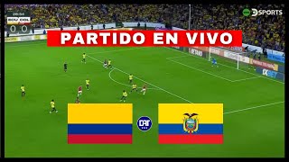 COLOMBIA vs ECUADOR EN VIVO  ELIMINATORIAS SUDAMERICANAS 🏆🔥 [upl. by Llemart]