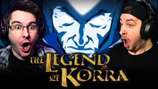 AANG VS YAKONE  The Legend Of Korra Episode 9 REACTION [upl. by Ecnarretal]