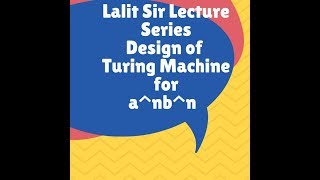 Turing Machine design anbn [upl. by Latoya]