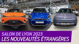 Salon automobile de Lyon 2023 Les nouveautés étrangères [upl. by Ahsienroc]