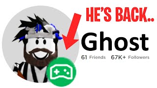 roblox ghost is BACK after 5 years [upl. by Winsor]