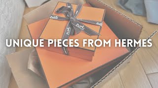 UNBOXING  2 special pieces from Hermes not bags rare finds [upl. by Pearse]