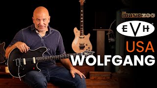 EVH Wolfgang USA Edward Van Halen Signature Stealth Product Review and Video Demo Playthrough [upl. by Hellah]