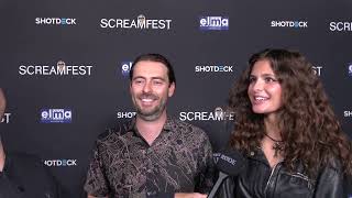 Antonio Negret and Brooklyn Van Zandt Carpet Interview for Seek and Hide  Screamfest 2024 [upl. by Maudie471]