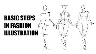 Basic Steps in Fashion Illustration [upl. by Amsirp14]