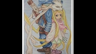 テガミバチからラグ・ニッチ・ステーキを描いてみた！ [upl. by Adnerak]