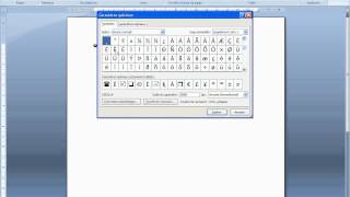Tuto Insérer des symboles et caractères spéciaux Word 2007 [upl. by Juta392]