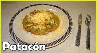 COMO HACER PATACÓN PISAO COLOMBIANO  TOSTONES COLOMBIANOS [upl. by Adiarf]