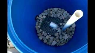 DIY BEST DESIGN KOI POND FILTER PART 1 SUBSCRIBE FOR MORE [upl. by Graves]