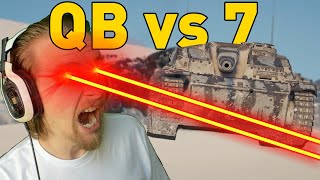 QuickyBaby 1 vs 7 in World of Tanks [upl. by Ehtyaf116]