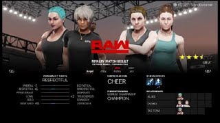 WWE 2K19 Angel n Ashley Won [upl. by Dale]