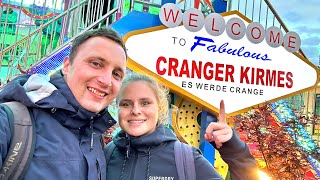 Cranger Kirmes 2023  Die GRÖSSTE Kirmes in NRW bei REGEN ☔️  Vlog [upl. by Minette647]