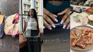 VLOG  giveaway again   I did my nails after so long   new furniture  clicks playground [upl. by Leuname]