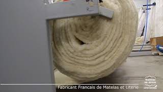 Fabricant Français de Matelas Latex le Garnissage [upl. by Xanthus]