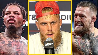 JAKE PAUL BLASTS CONOR MCGREGOR amp GERVONTA DAVIS THEYRE SCARED WILL NEVER FIGHT ME [upl. by Tecil188]