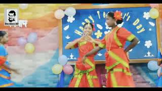 Mono Mor Megher Sangi Dance Cover  Don Bosco School Lokhikul  Rabindra Nritya [upl. by Etnoel401]