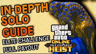 GTA Online Cayo Perico Heist In Depth SOLO Guide Elite Challenge Full Payout and All Setups [upl. by Agnesse]