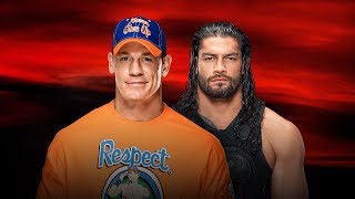 WWE No Mercy  John Cena vs Roman Reigns [upl. by Tterb]