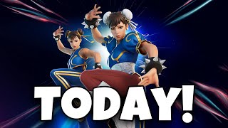 CHUNLI SKIN RETURN TODAY FORTNITE SHOP WHEN WILL RETURN DATE CHUN LI FORTNITE ITS WHEN OUT CHUNLI [upl. by Nnairam]